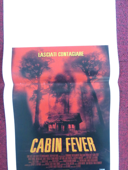 CABIN FEVER ITALIAN LOCANDINA POSTER RIDER STRONG JORDAN LADD 2002 Rendezvous Cinema Movie posters