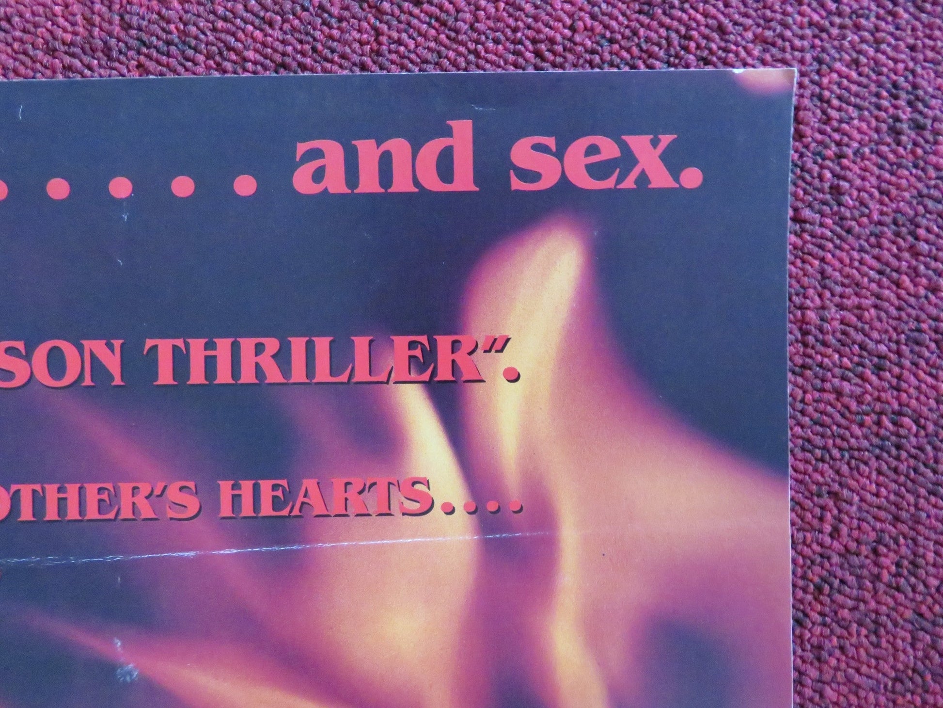 CAGED WOMEN VHS VIDEO POSTER ELENA WIEDERMANN CHRISTIAN LORENZ 1991 Rendezvous Cinema Movie posters