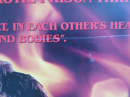 CAGED WOMEN VHS VIDEO POSTER ELENA WIEDERMANN CHRISTIAN LORENZ 1991 Rendezvous Cinema Movie posters