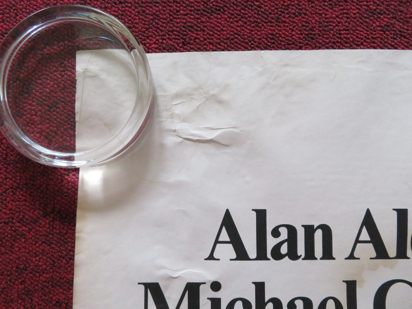 CALIFORNIA SUITE UK QUAD ROLLED POSTER RICHARD PRYOR MICHAEL CAINE J. FONDA 1978 Rendezvous Cinema Movie posters