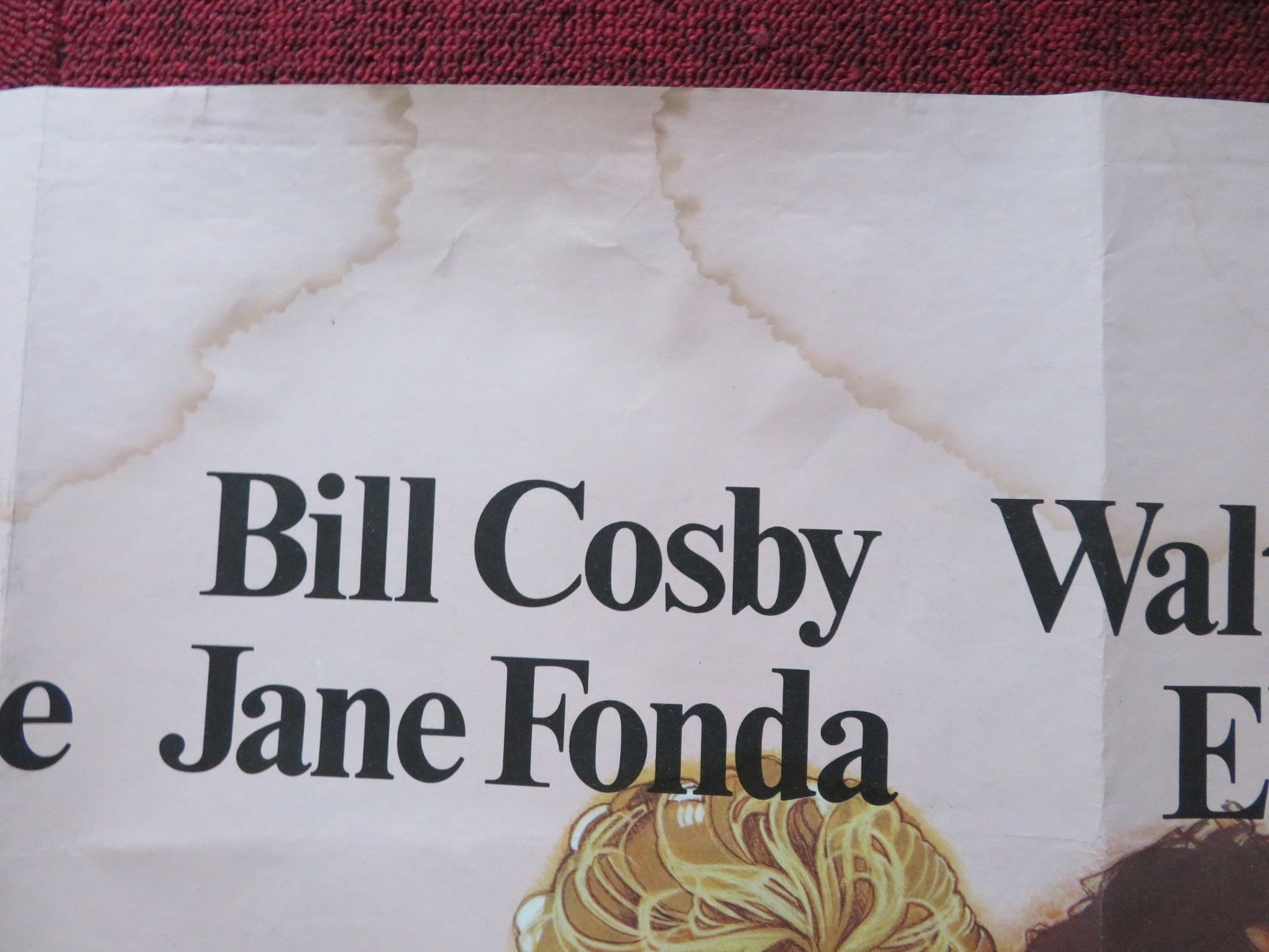 CALIFORNIA SUITE UK QUAD ROLLED POSTER RICHARD PRYOR MICHAEL CAINE J. FONDA 1978 Rendezvous Cinema Movie posters