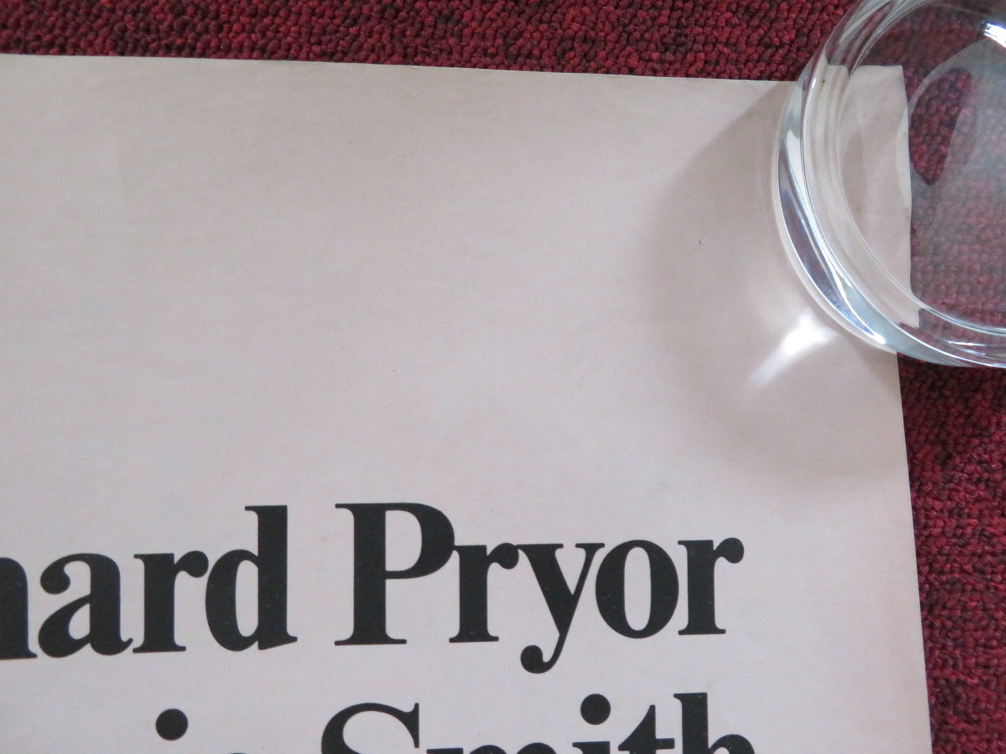 CALIFORNIA SUITE UK QUAD ROLLED POSTER RICHARD PRYOR MICHAEL CAINE J. FONDA 1978 Rendezvous Cinema Movie posters