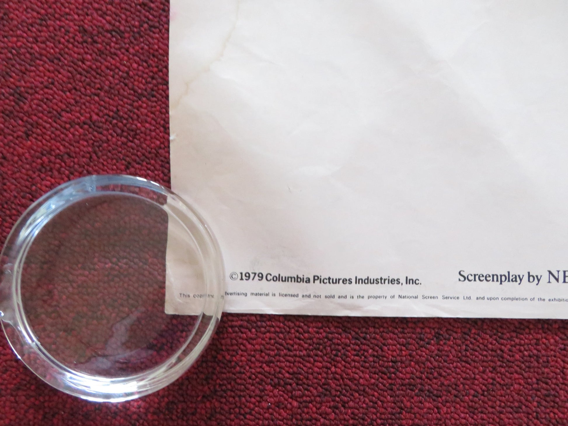 CALIFORNIA SUITE UK QUAD ROLLED POSTER RICHARD PRYOR MICHAEL CAINE J. FONDA 1978 Rendezvous Cinema Movie posters