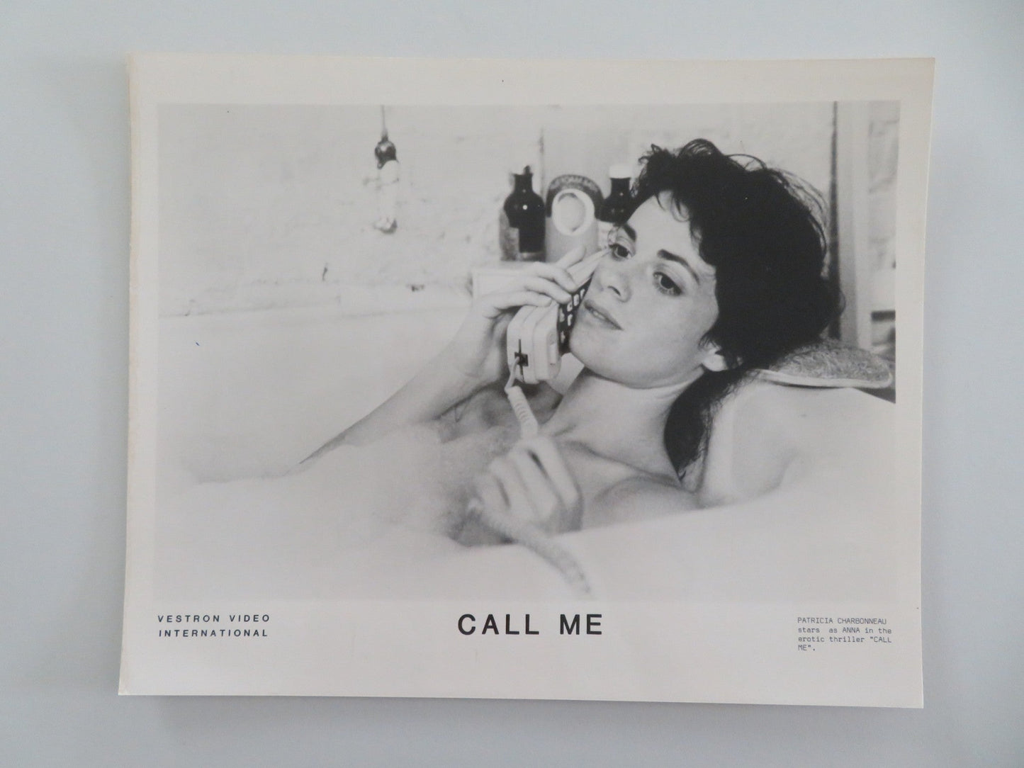 CALL ME MOVIE STILL PHOTO PATRICIA CHARBONNEAU STEPHEN MCHATTIE 1988 Movie posters