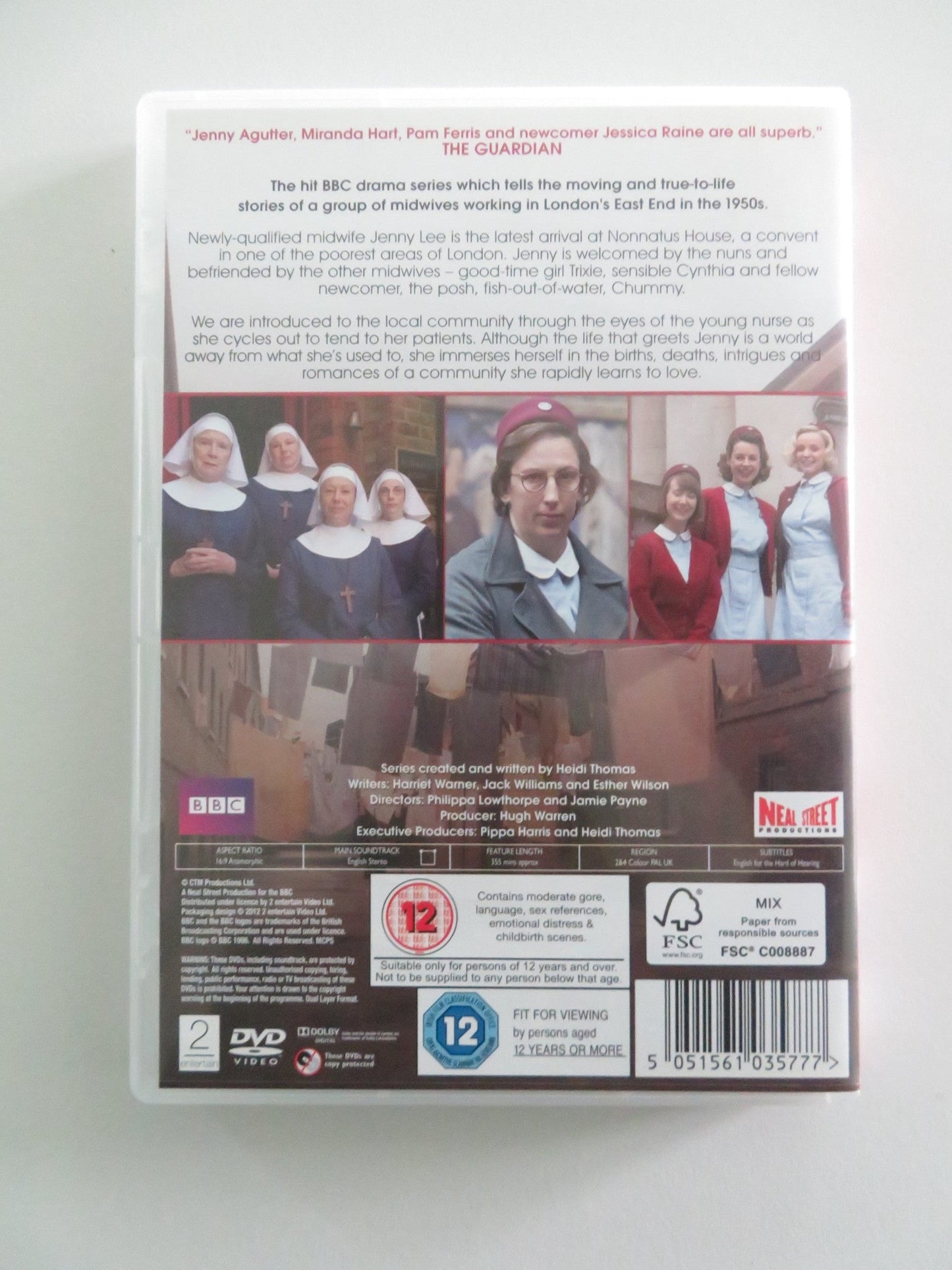 CALL THE MIDWIFE - SERIES 1 (DVD) JENNY AGUTTER MIRANDA HART 2012 REGION 2,4 Rendezvous Cinema Movie posters