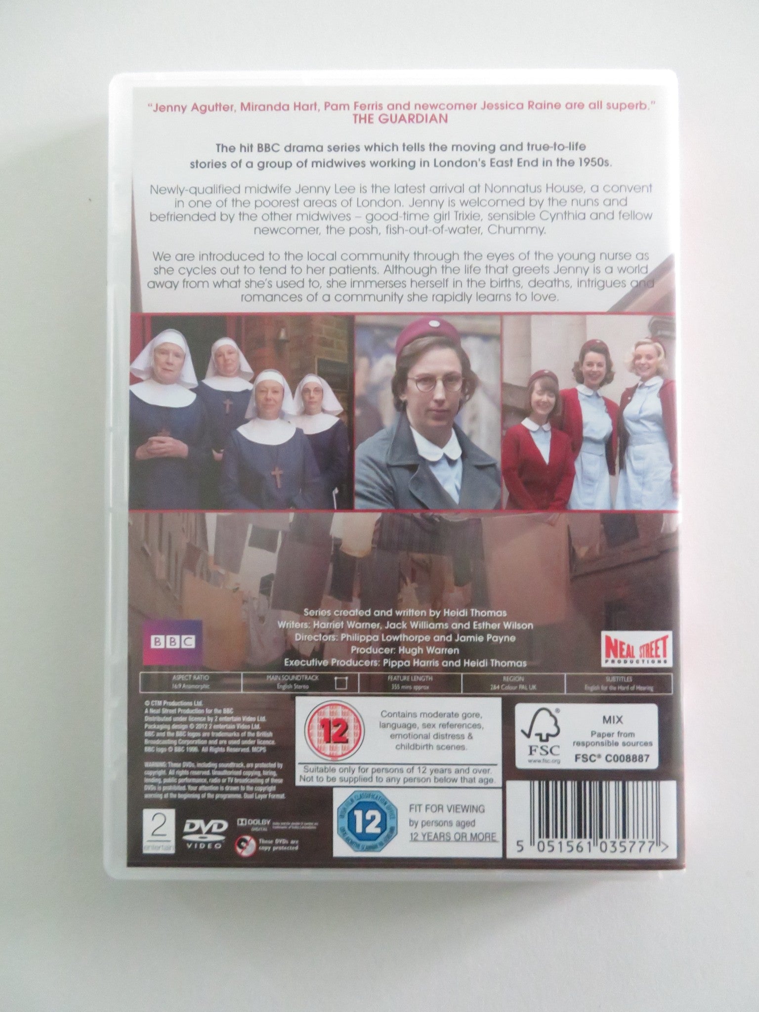 CALL THE MIDWIFE - SERIES 1 (DVD) JENNY AGUTTER MIRANDA HART 2012 REGION 2,4 Rendezvous Cinema Movie posters