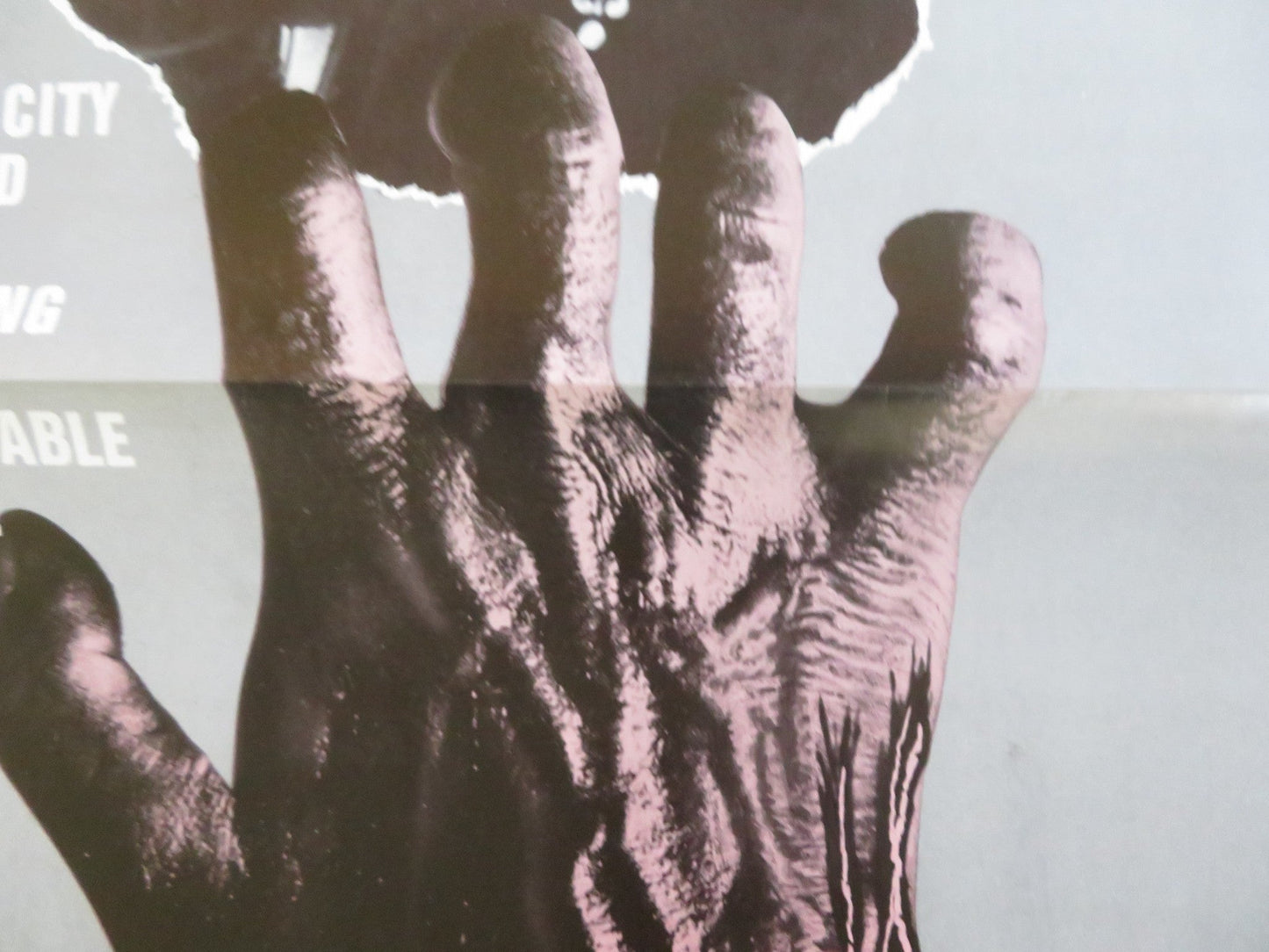 CANNIBAL APOCALYPSE US TRI FOLDED ONE SHEET ROLLED POSTER J. SAXON 1982 Rendezvous Cinema Movie posters