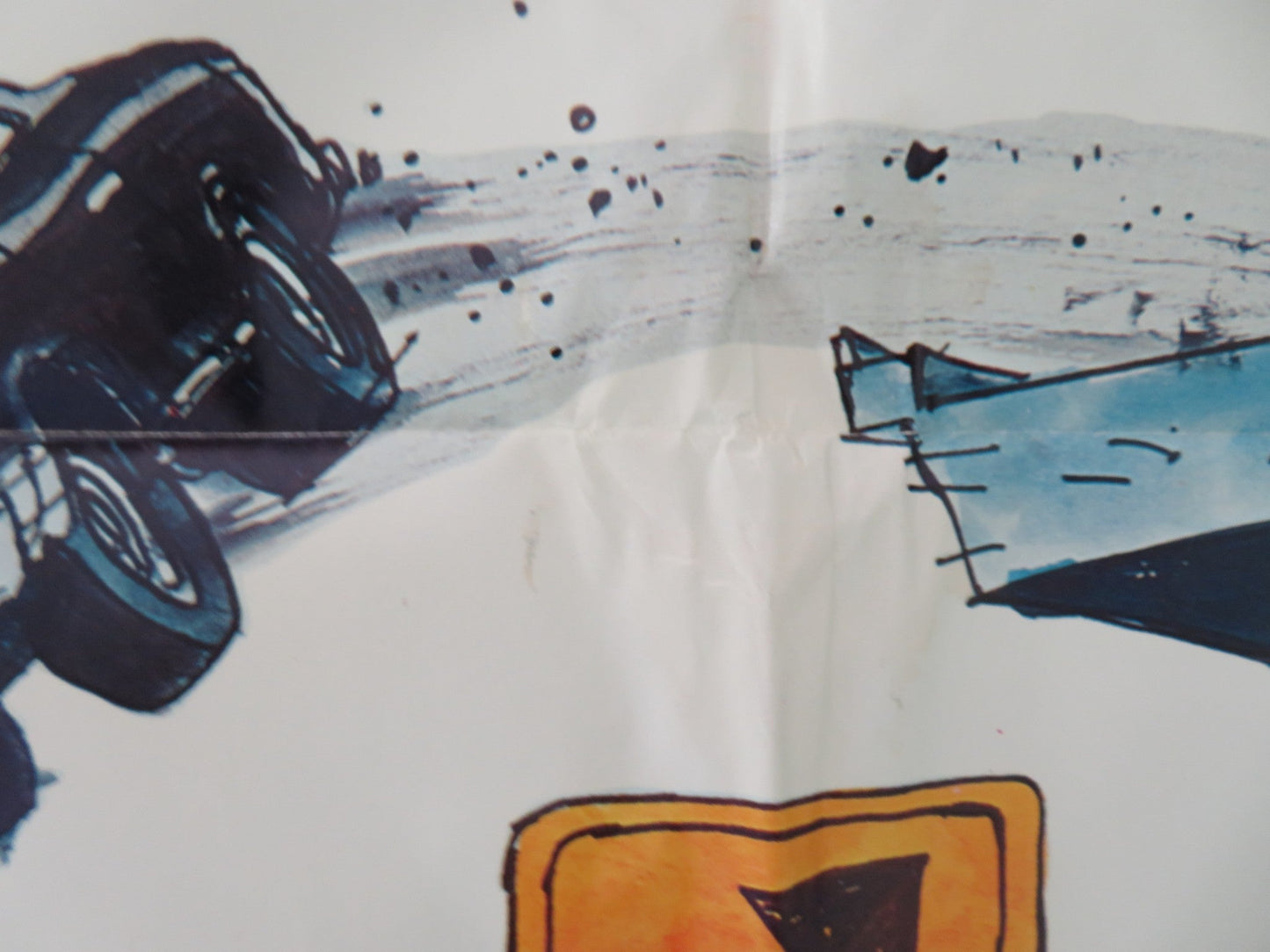 CANNONBALL FOLDED US ONE SHEET POSTER DAVID CARRADINE BILL MCKINNEY 1976 Movie posters