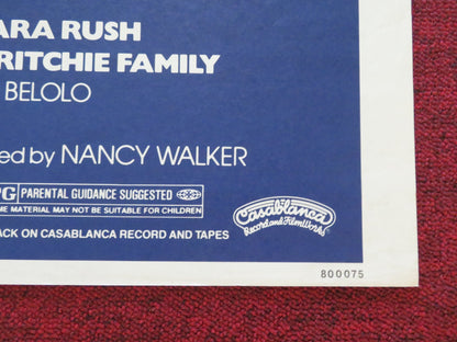 CAN'T STOP THE MUSIC FOLDED US ONE SHEET POSTER BRUCE JENNER S. GUTTENBERG 1980 Movie posters