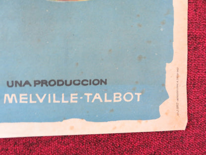 CAPE FEAR SPANISH POSTER GREGORY PECK ROBERT MITCHUM 1962 Rendezvous Cinema Movie posters