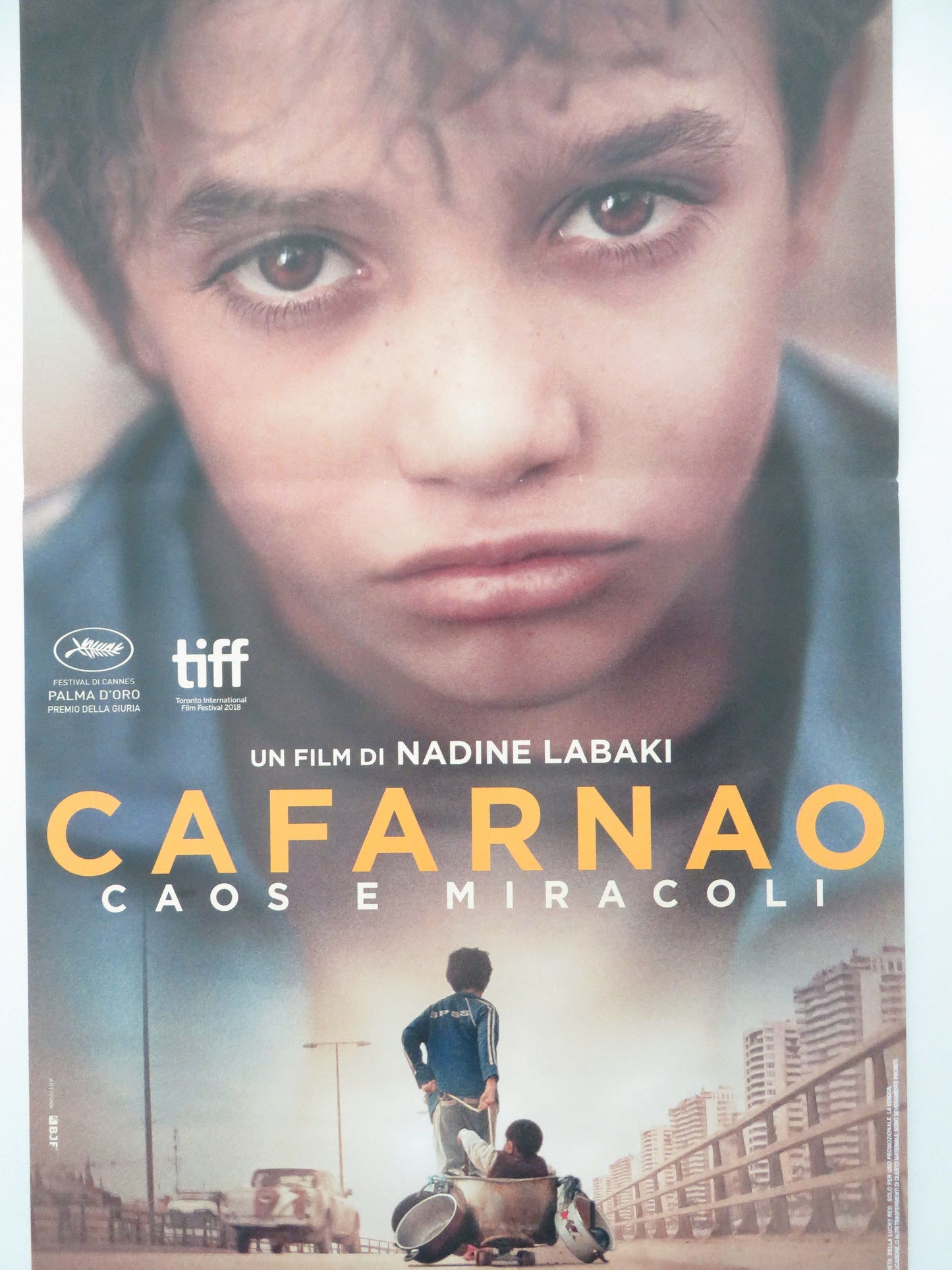 Capernaum Italian Locandina Poster Zain Al Rafeea Yordanos Shifera 2018 Movie posters