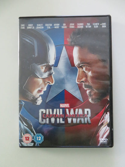 CAPTAIN AMERICA: CIVIL WAR (DVD) MARVEL CHRIS EVANS 2016 REGION 2 Movie posters