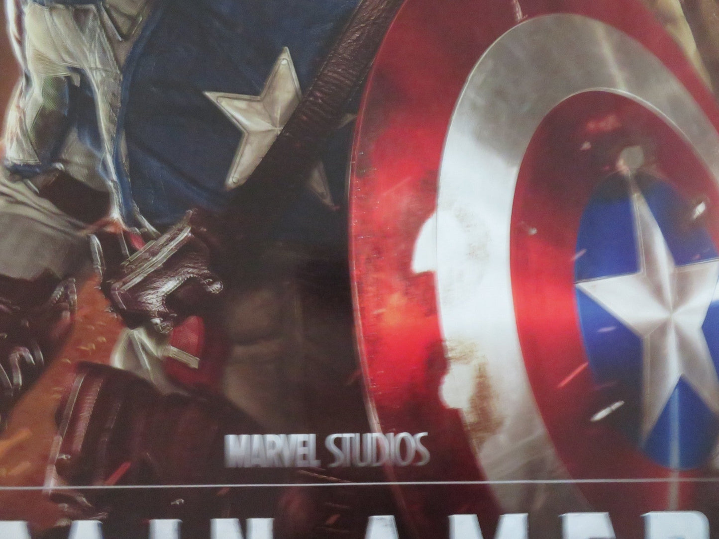 CAPTAIN AMERICA: THE FIRST AVENGER UK QUAD ROLLED POSTER CHRIS EVANS 2011 Movie posters