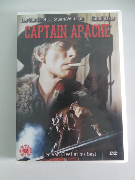 CAPTAIN APACHE (DVD) LEE VAN CLEEF STUART - WHITMAN 1971 REGION 2 Movie posters