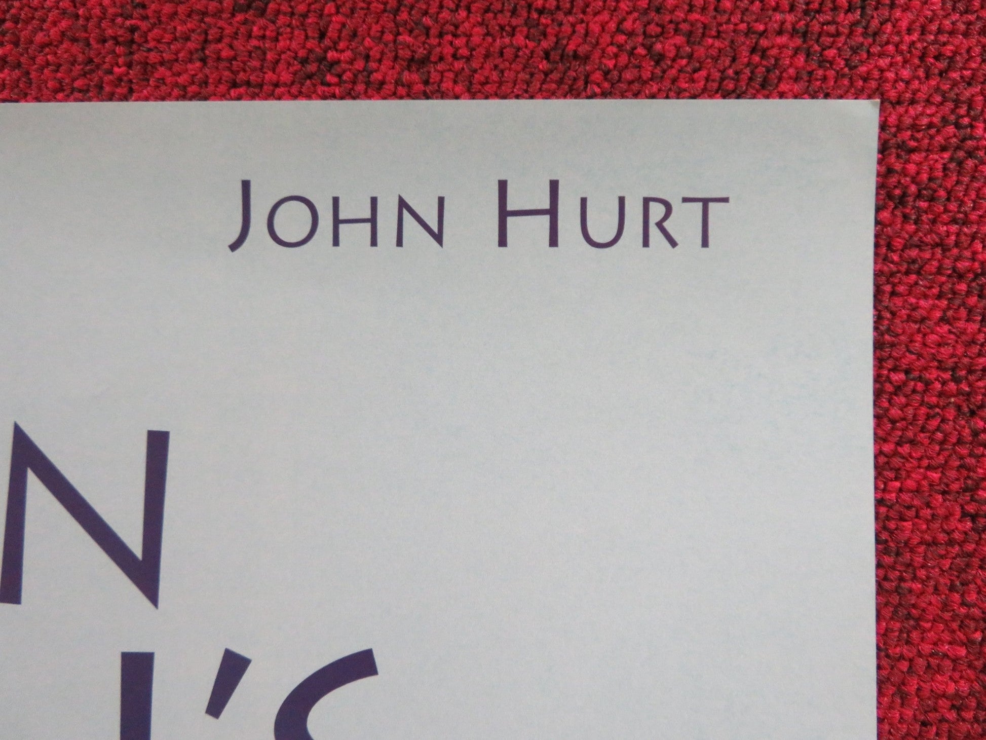 CAPTAIN CORELLI'S MANDOLIN VHS VIDEO POSTER NICOLAS CAGE PENELOPE CRUZ 2001 Rendezvous Cinema Movie posters