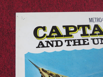 CAPTAIN NEMO AND THE UNDERGROUND CITY FOLDED US ONE SHEET POSTER R. RYAN 1969 Rendezvous Cinema Movie posters