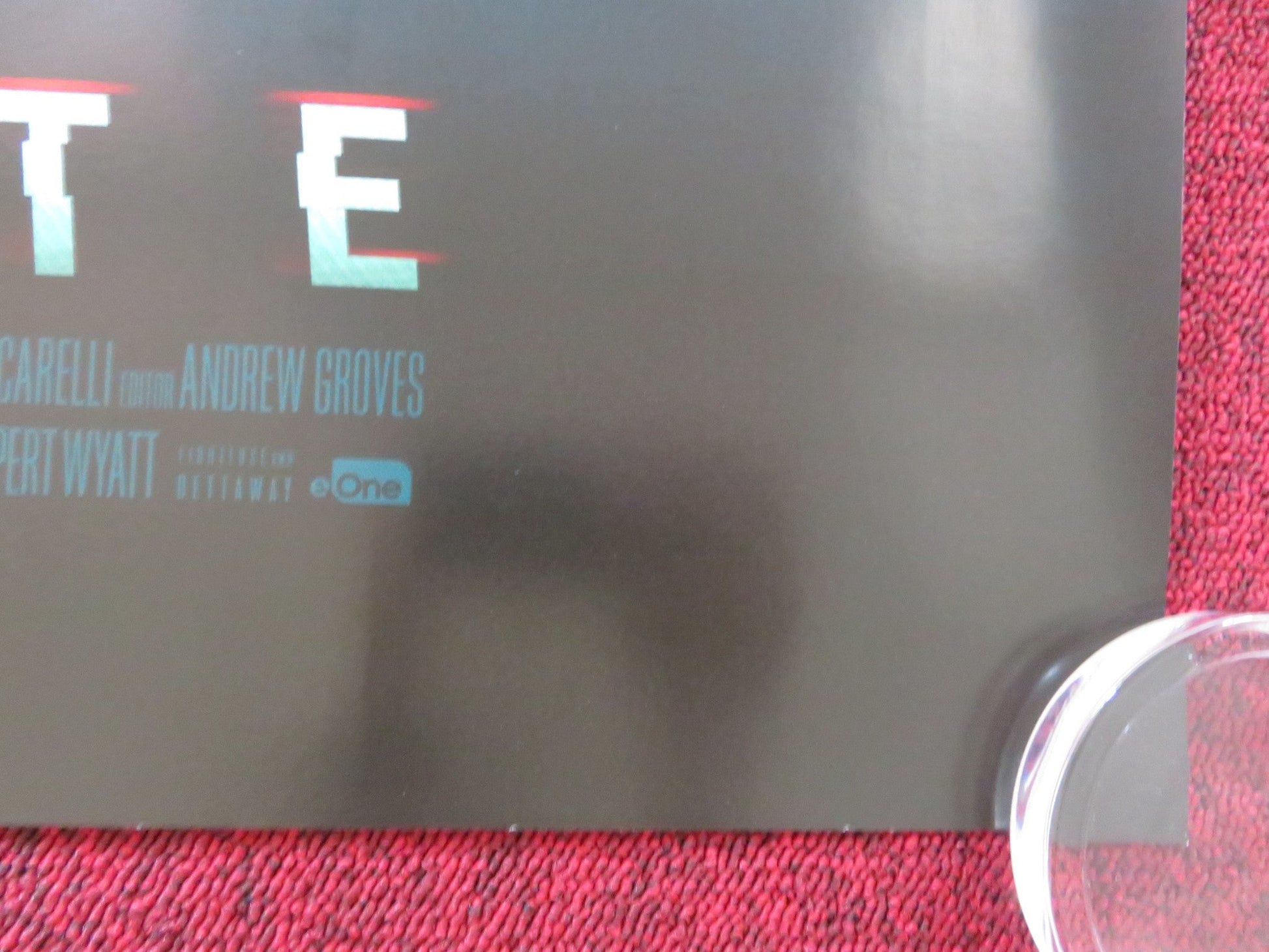 CAPTIVE STATE UK QUAD ROLLED POSTER JOHN GOODMAN ASHTON SANDERS 2019 Rendezvous Cinema Movie posters