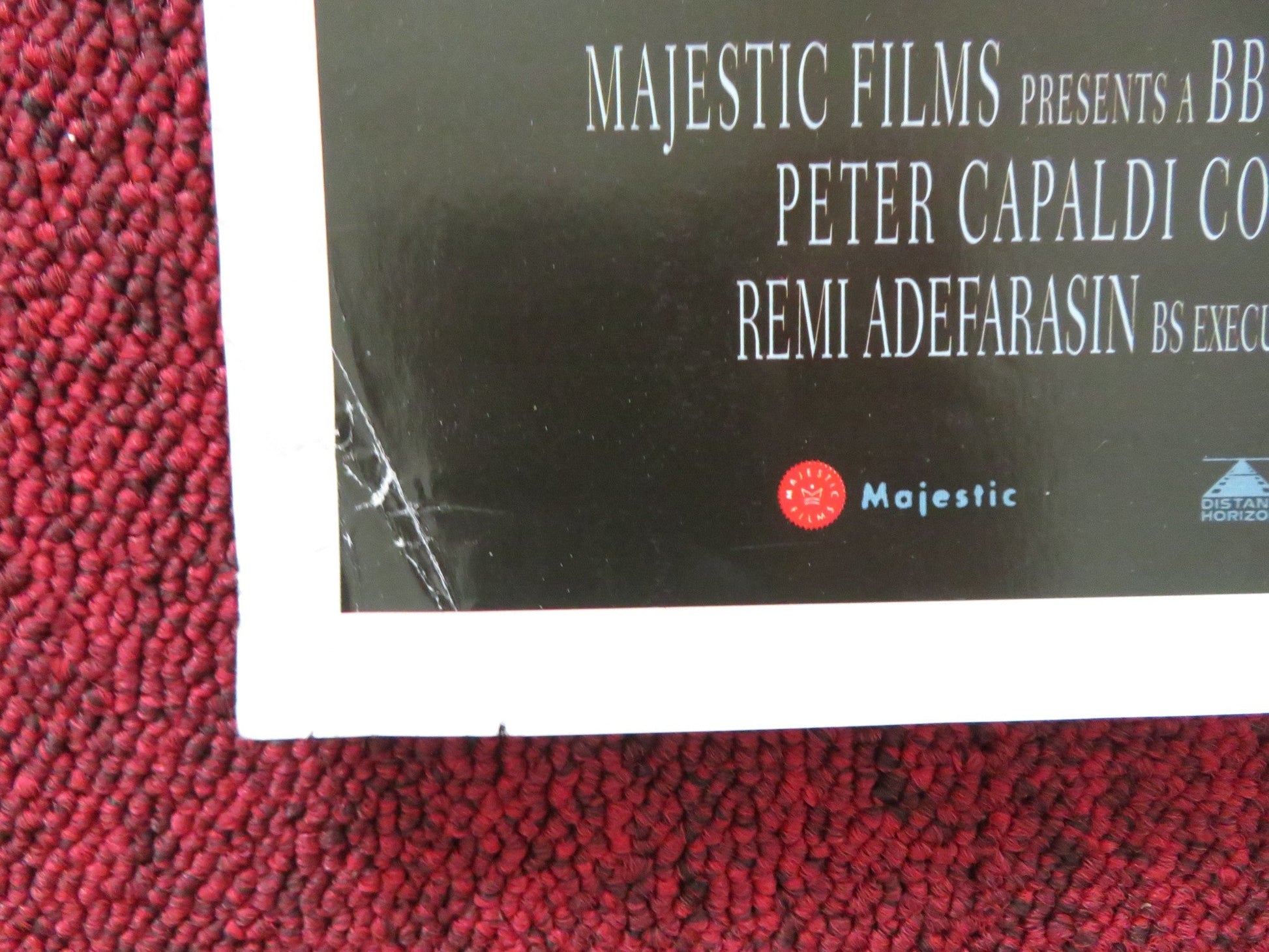 CAPTIVES VHS POSTER ROLLED TIM ROTH JULIA ORMOND 1994 Rendezvous Cinema Movie posters