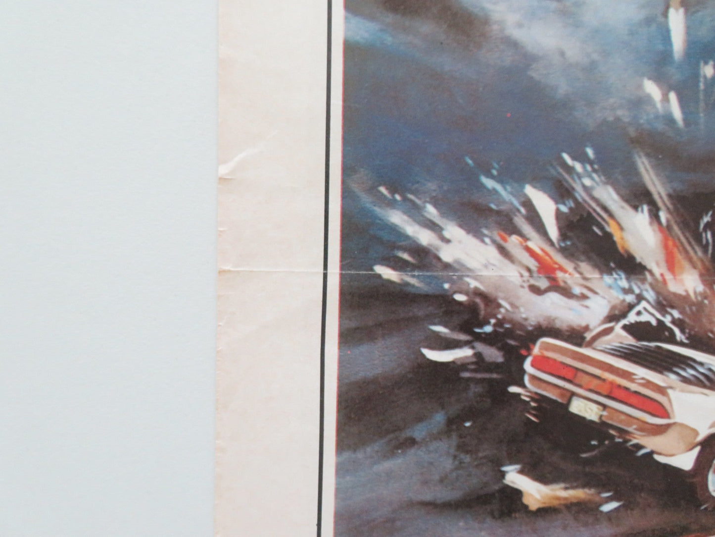 CAR CRASH ITALIAN LOCANDINA POSTER JOEY TRAVOLTA VITTORIO MEZZOGIORNO 1981 Movie posters