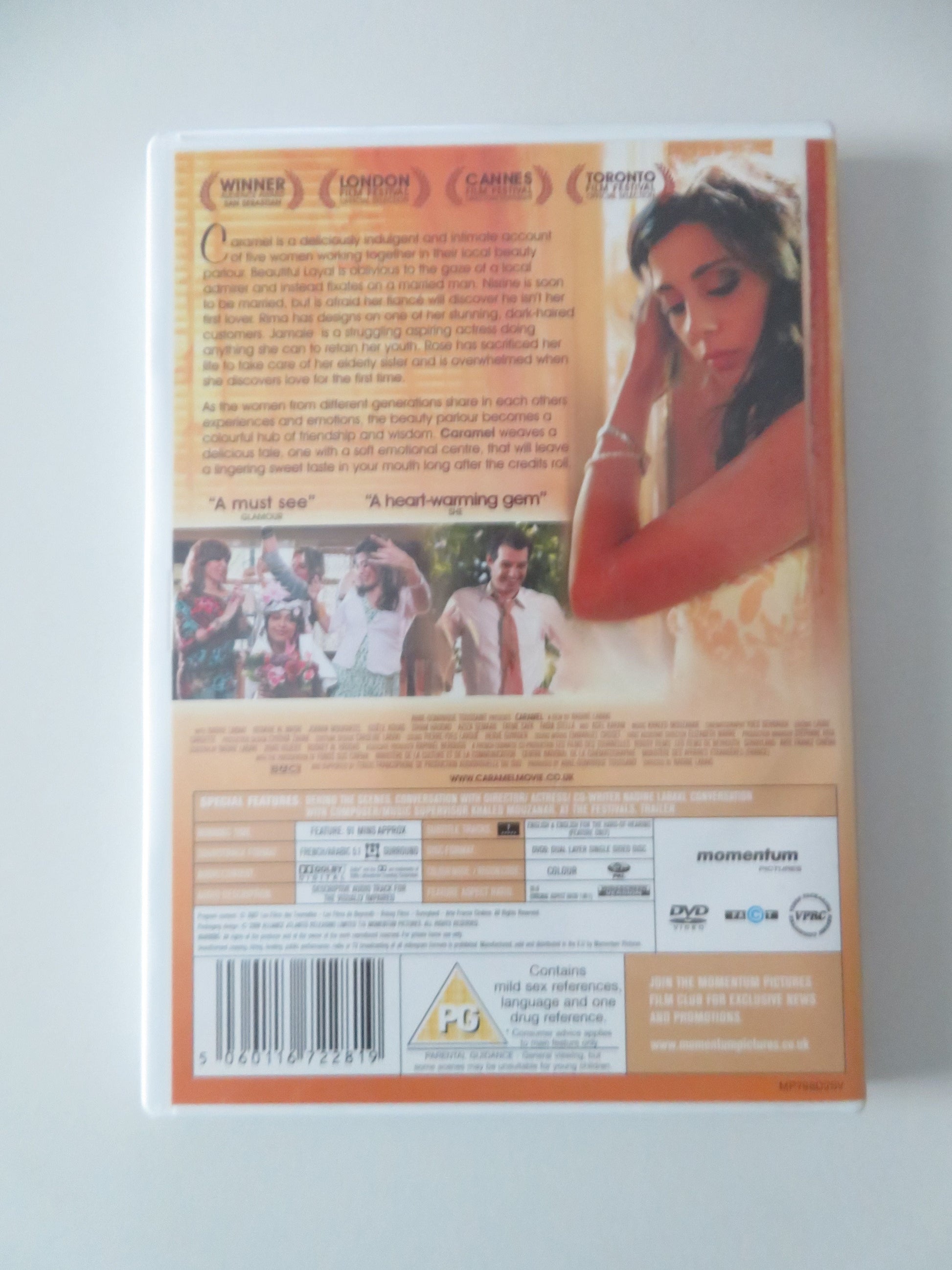 Caramel (DVD) Nadine Labaki Joanna Moukarzel Gisèle Aouad 2007 Region 2 Movie posters