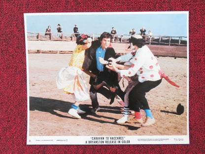 CARAVAN TO VACCARES - 8 LOBBY CARD DAVID BIRNEY CHARLOTTE RAMPLING 1975 Rendezvous Cinema Movie posters