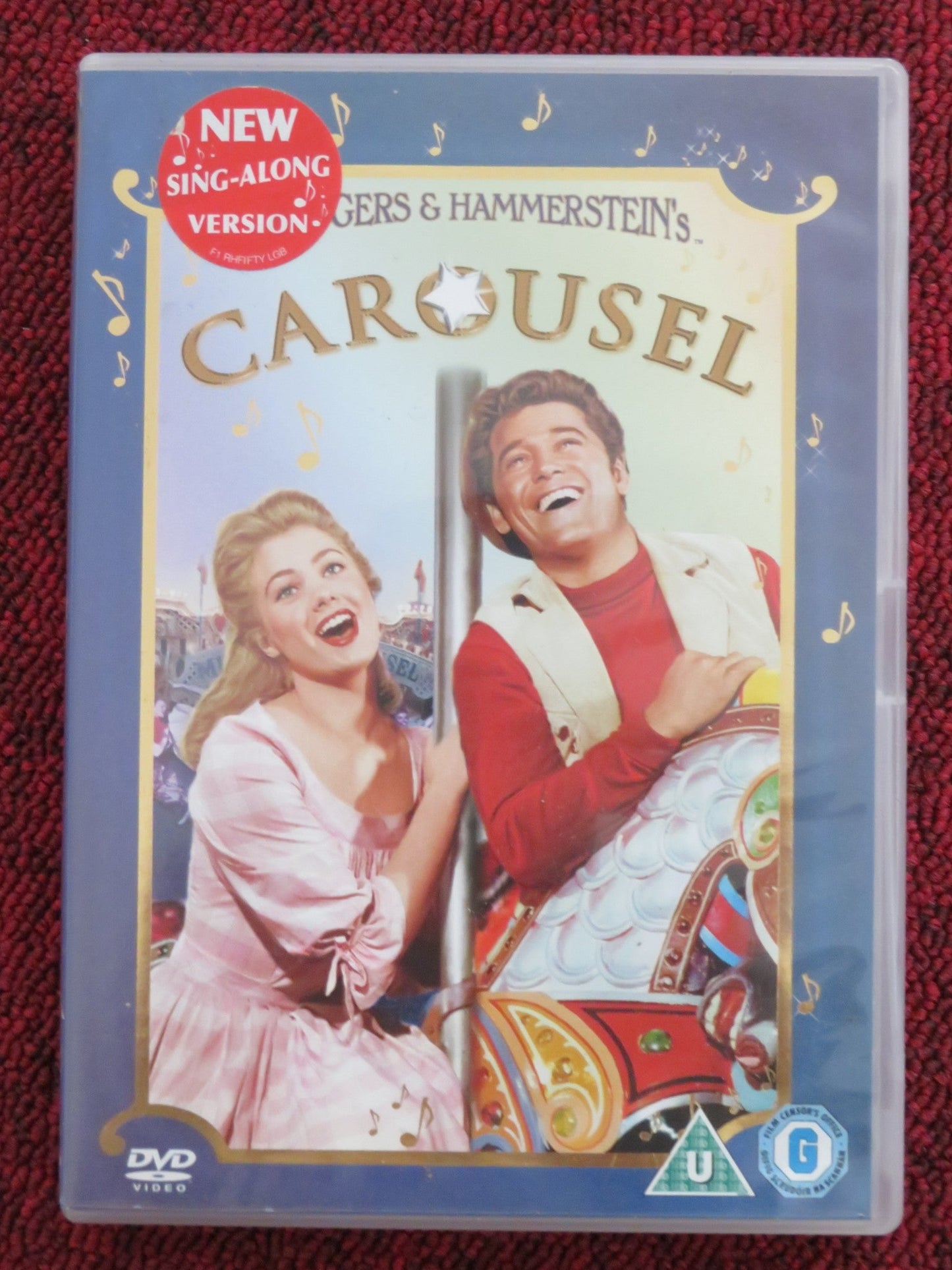 CAROUSEL (DVD) SHIRLEY JONES CAMERON MITCHELL 1956 REGION 2 Rendezvous Cinema Movie posters