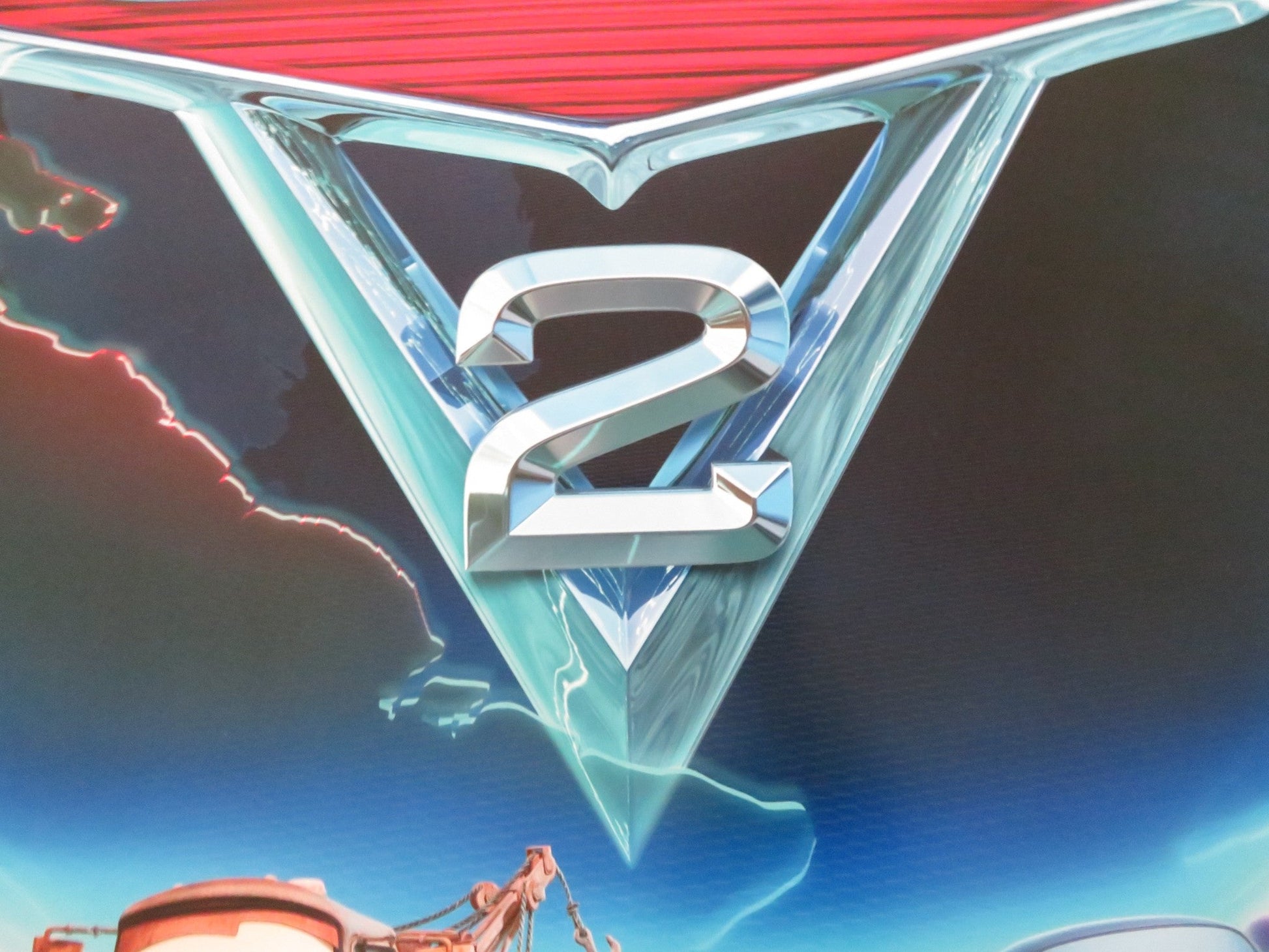 CARS 2 - D US ONE SHEET ROLLED POSTER OWEN WILSON MICHAEL CAINE 2011 Rendezvous Cinema Movie posters