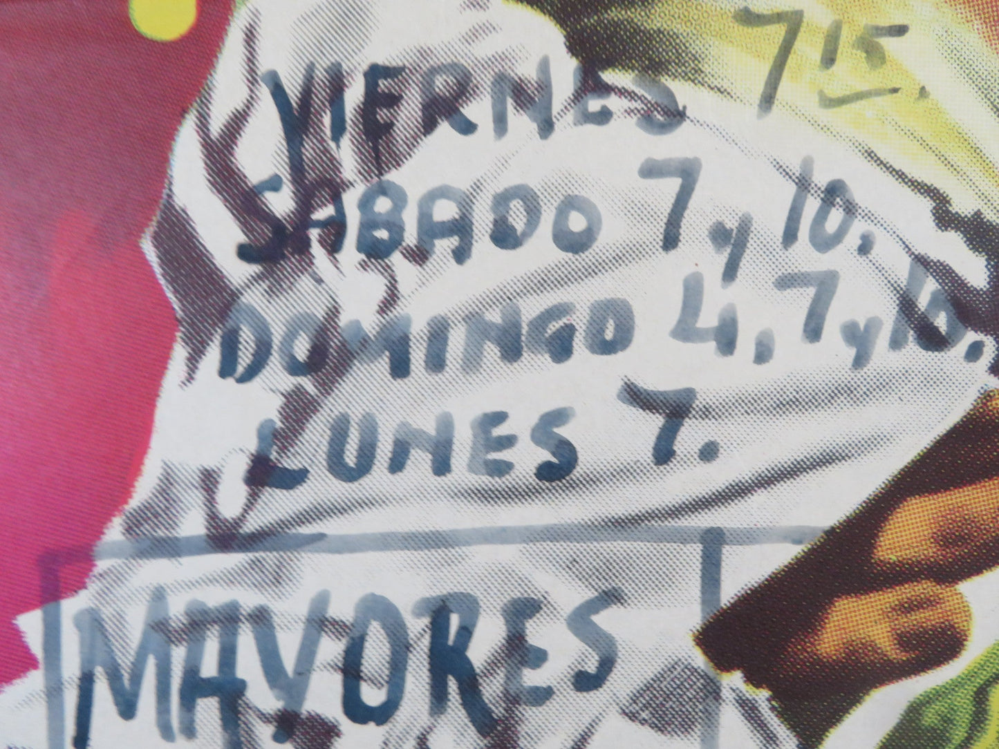 CASANOVA'S BIG NIGHT SPANISH POSTER BOB HOPE JOAN FONTAINE 1954 Rendezvous Cinema Movie posters