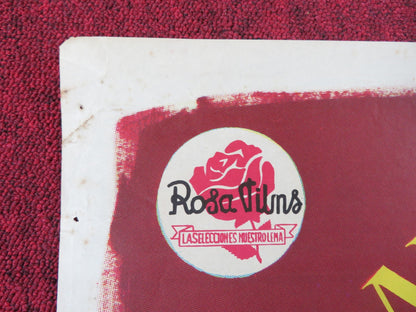 CASANOVA'S BIG NIGHT SPANISH POSTER BOB HOPE JOAN FONTAINE 1954 Rendezvous Cinema Movie posters