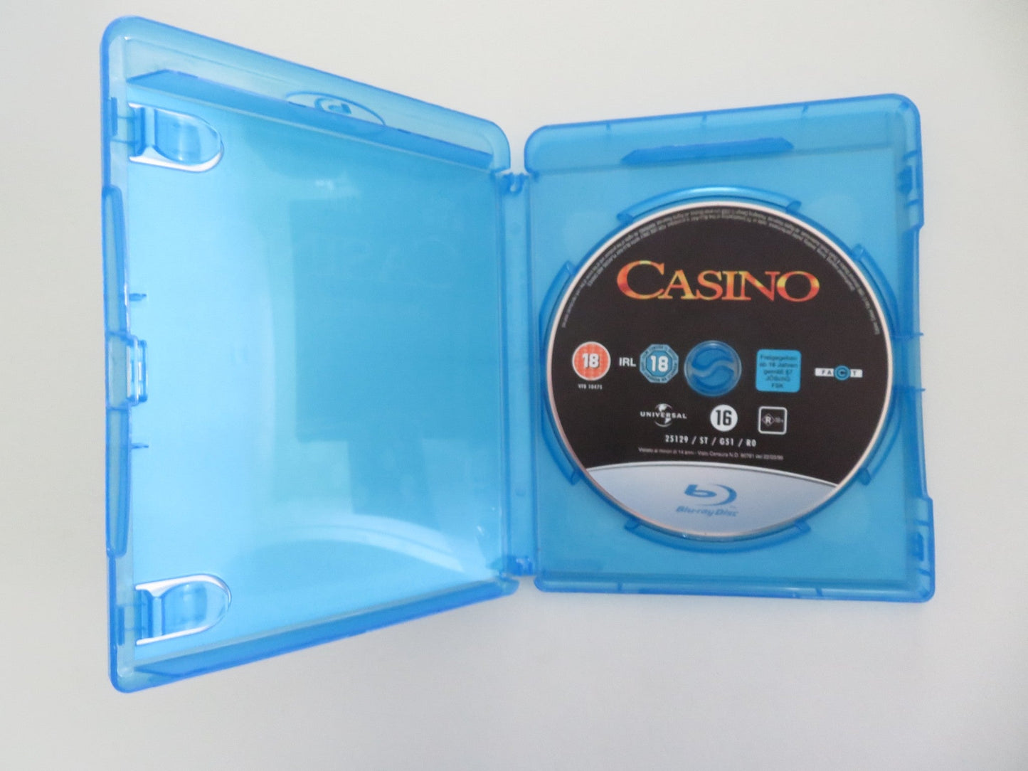 CASINO (BLU - RAY) ROBERT DE NIRO SHARON STONE 1995 REGION B Movie posters