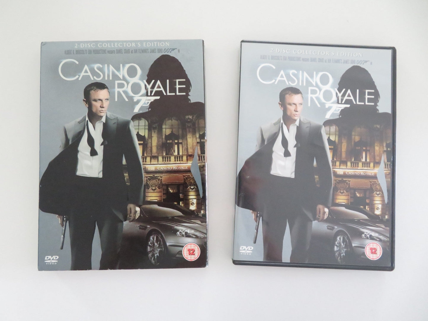 CASINO ROYALE - B - 2 DISC COLLECTOR'S EDITION (DVD) DANIEL CRAIG 2006 REGION 2 Movie posters