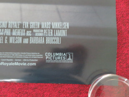 CASINO ROYALE US ONE SHEET ROLLED POSTER 007 JAMES BOND DANIEL CRAIG 2006 Movie posters