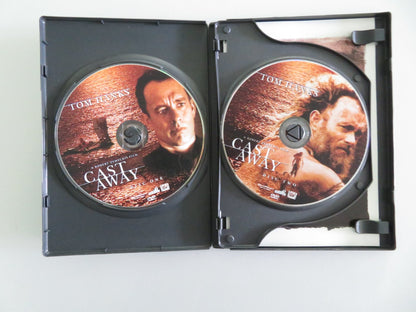 Cast Away - Special edition 2 disc set (DVD) Tom Hanks Helen Hunt 2000 Region 1 Movie posters