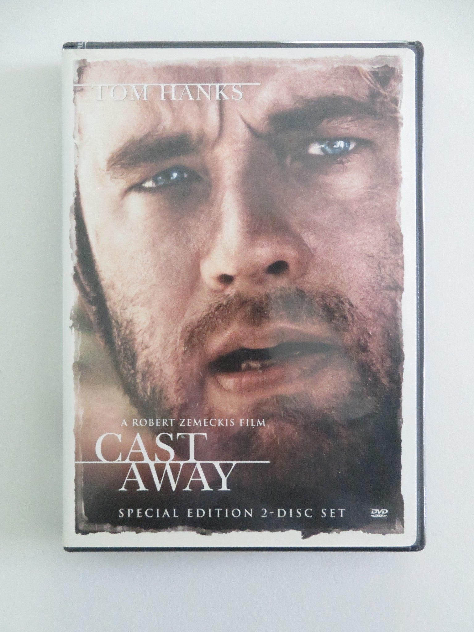 Cast Away - Special edition 2 disc set (DVD) Tom Hanks Helen Hunt 2000 Region 1 Movie posters