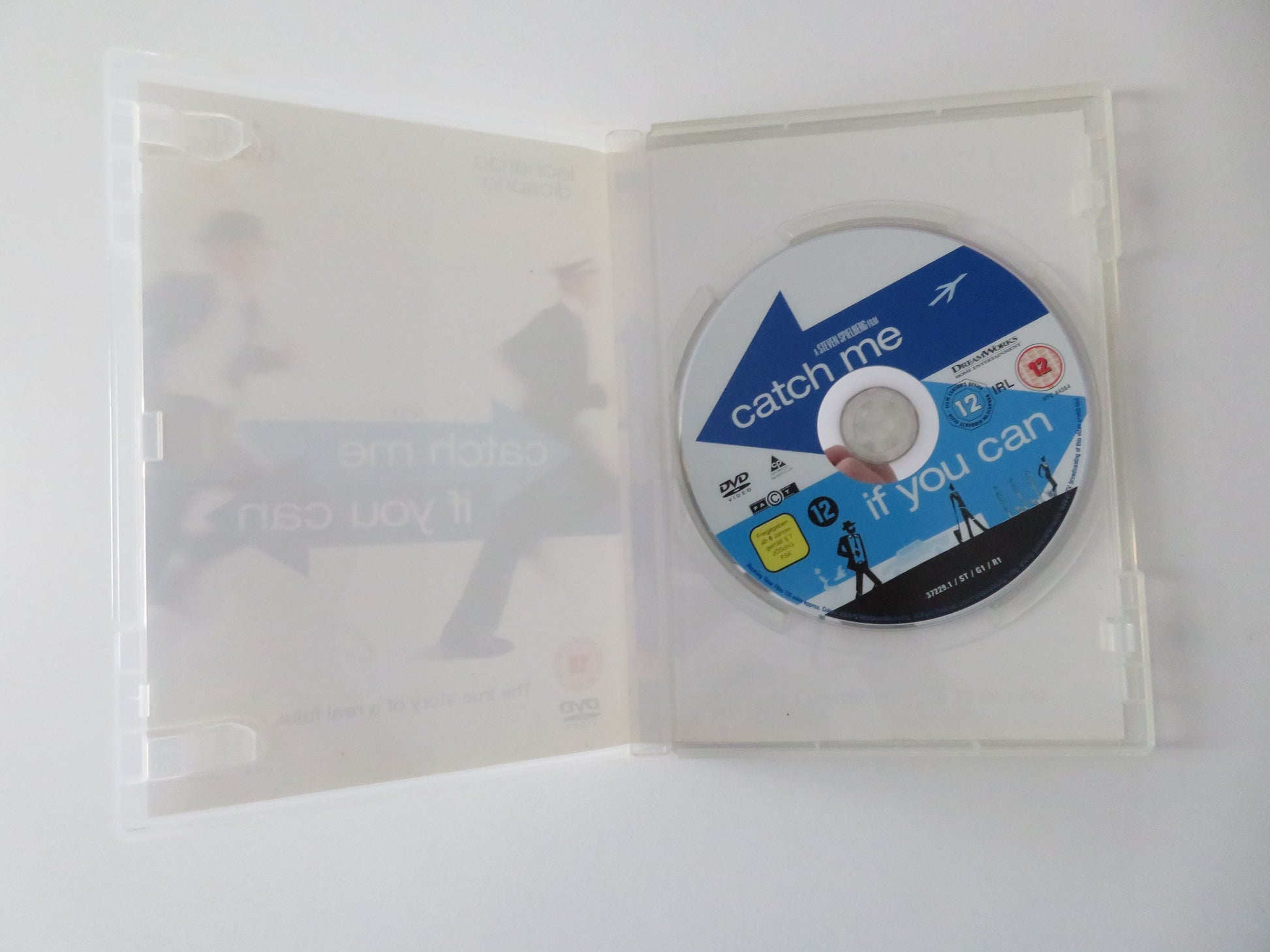 Catch Me If You Can - B (DVD) Leonardo DiCaprio Tom Hanks 2002 Region 2, 4 Movie posters