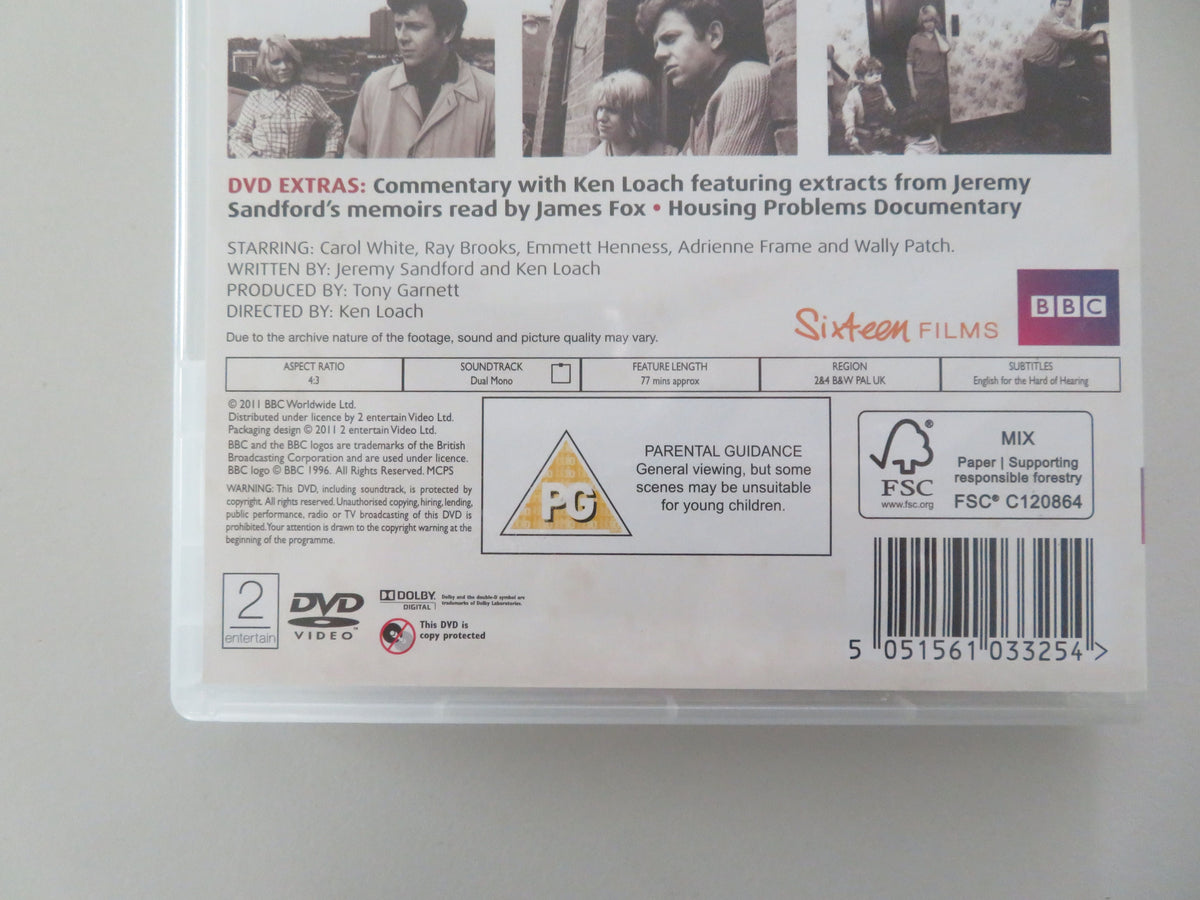 Cathy Come Home (DVD) Carol White Ray Brooks Wally Patch 1966 Region 2, 4 Movie posters