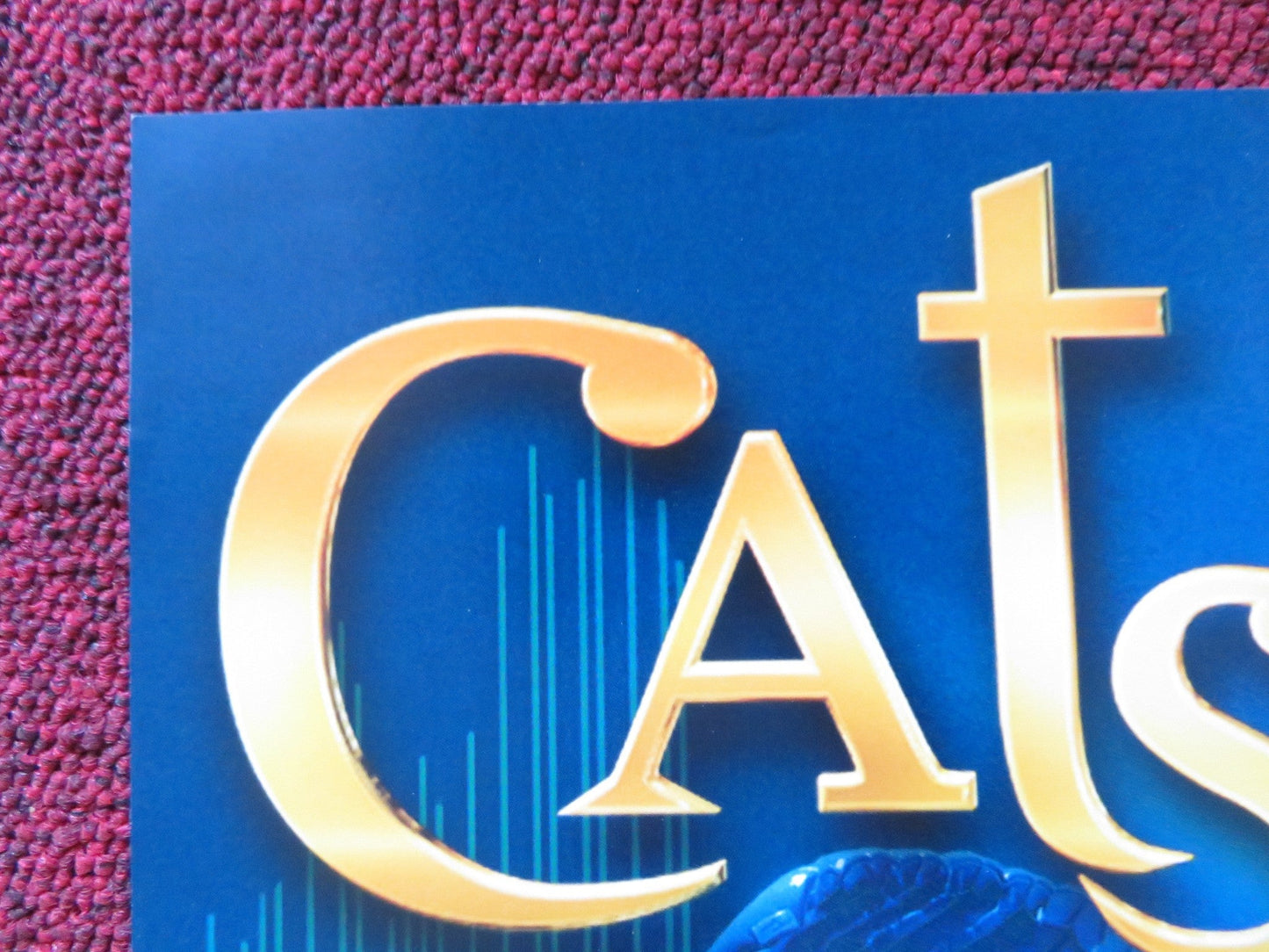 CATS & DOGS VHS & DVD VIDEO POSTER JEFF GOLDBLUM ELIZABETH PERKINS 2001 Rendezvous Cinema Movie posters