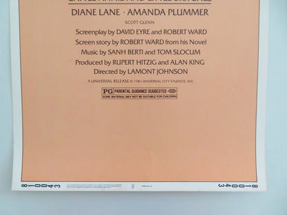 CATTLE ANNIE AND LITTLE BRITCHES US INSERT POSTER BURT LANCASTER J. SAVAGE 1981 Movie posters