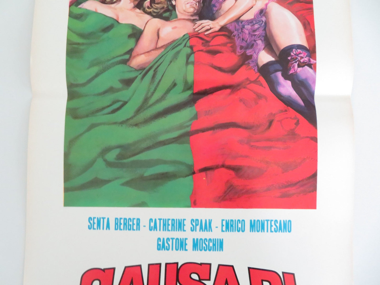 Cause of Divorce Italian Locandina Poster Enrico Montesano Senta Berger 1972 Movie posters