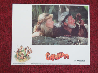 CAVEMAN US LOBBY CARD FULL SET RINGO STARR DENNIS QUAID 1981 Movie posters