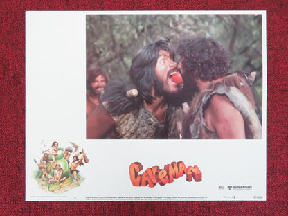 CAVEMAN US LOBBY CARD FULL SET RINGO STARR DENNIS QUAID 1981 Movie posters