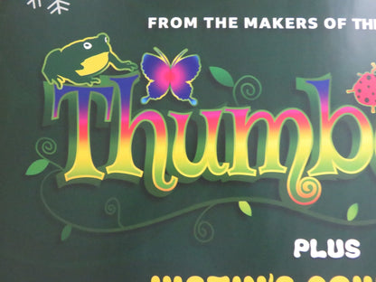 CBEEBIES CHRISTMAS SHOW: THUMBELINA UK QUAD ROLLED POSTER JUSTIN FLETCHER 2018 Rendezvous Cinema Movie posters