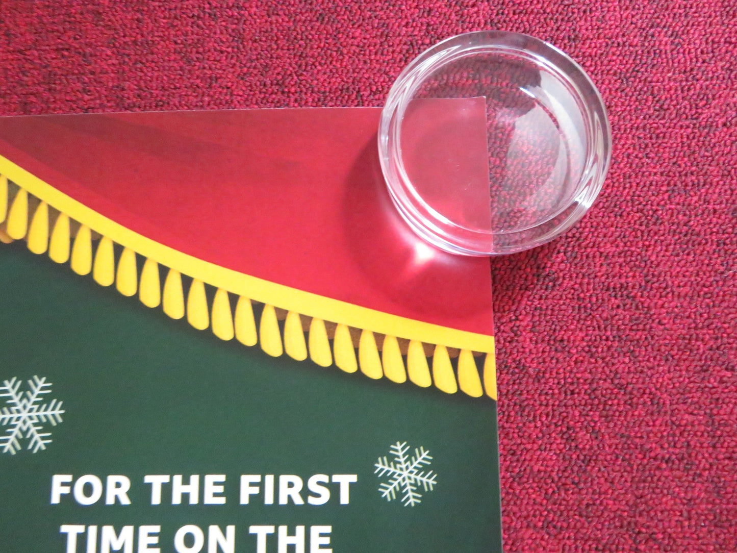 CBEEBIES CHRISTMAS SHOW: THUMBELINA UK QUAD ROLLED POSTER JUSTIN FLETCHER 2018 Rendezvous Cinema Movie posters