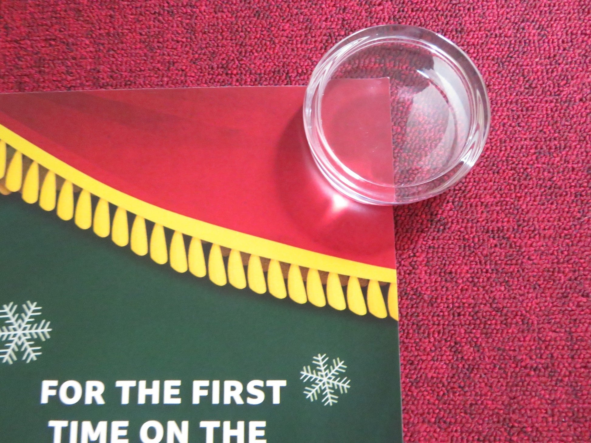 CBEEBIES CHRISTMAS SHOW: THUMBELINA UK QUAD ROLLED POSTER JUSTIN FLETCHER 2018 Rendezvous Cinema Movie posters