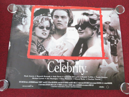 Celebrity UK Quad Rolled Poster Kenneth Branagh Winona Ryder M. Griffith 1998 Movie posters