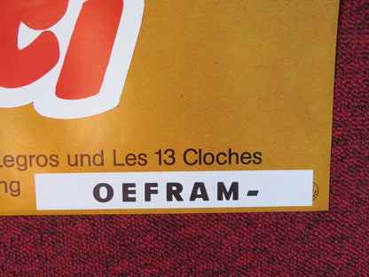 CES FLICS ETRANGES VENUS D'AILLEURS GERMAN A1 POSTER FOLDED PHILLIPE CLAIR 1983 Rendezvous Cinema Movie posters