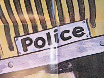 CES FLICS ETRANGES VENUS D'AILLEURS GERMAN A1 POSTER FOLDED PHILLIPE CLAIR 1983 Rendezvous Cinema Movie posters