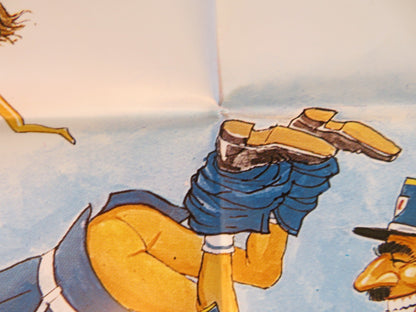 CES FLICS ETRANGES VENUS D'AILLEURS GERMAN A1 POSTER FOLDED PHILLIPE CLAIR 1983 Rendezvous Cinema Movie posters