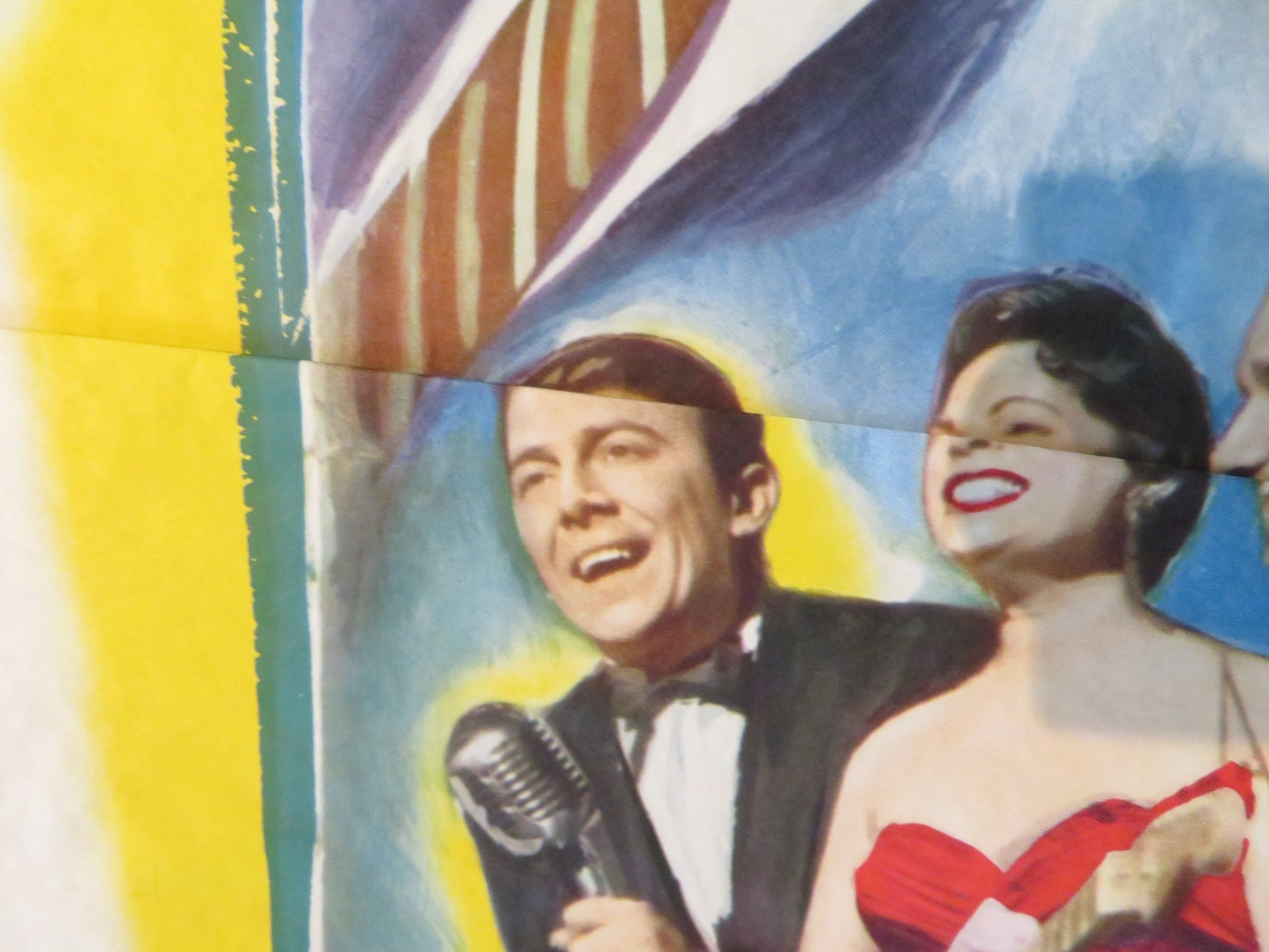 CHA CHA CHA BOOM! FOLDED US ONE SHEET POSTER DÁMASO PÉREZ PRADO MARY KAYE 1956 Rendezvous Cinema Movie posters