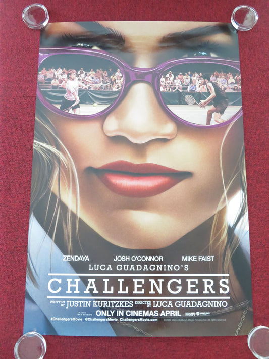 Challengers US One Sheet Rolled Poster Josh O'Connor Zendaya 2024 Movie posters